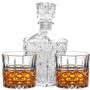 Imagem de Kit Licoreira Garrafa De Vidro Para Whisky  Copos De Whisky Mini Bar Em Casa Decoração Uisque Whiskey  Frasco
