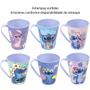 Imagem de Kit Lilo Stitch 4 em 1 com Caneca Copo Garrafa e Balde de Pipoca