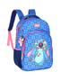 Imagem de Kit Lilo Stitch Mochila Costa+Lancheira+Estojos - Azul