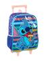 Imagem de Kit Lilo Stitch Mochila Costas Rodas Lancheira 1533 - ul