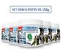 Imagem de Kit Limpa Tóca Com 5 Potes De 150 G Eliminador De Odores Pet - Tira Cheiro De Xixi