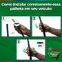 Imagem de Kit Limpador Parabrisa Corcel I e 2 1968 A 1991 Palheta Original Bosch
