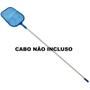 Imagem de Kit Limpeza Piscina Mangueira 2m + Aspirador + Peneira + Flutuador + Cloro + Fita Prova Cloro