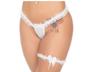 Imagem de Kit Lingerie Calcinha e Persex Feminino Cor Branco Tamanho Unico