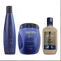 Imagem de Kit Linha A - Silicone E Tutano - Shampoo + Mascara + Creme