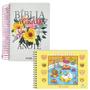 Imagem de KIT Livro de colorir Cute e Cozy Amarelo e Bíblia Anote NVI Nova Versão Primavera