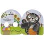 Imagem de Kit Livro Dedoche Abração: Abração de Gato + Gire o Disco! O Gato toma um banho SBN Crianças Filhos Infantil Desenho