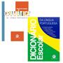 Imagem de kit Livro Gramática da Língua Portuguesa e Dicionário Escola