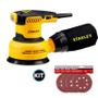 Imagem de Kit Lixadeira Roto Orbital 5 300W Stanley Ss30-B2 220V + Kit