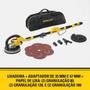 Imagem de Kit Lixadeira Roto Orbital 9" 230mm Parede Teto Stanley 750W 220V SW75-B2