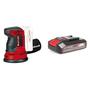 Imagem de Kit Lixadeira Roto-orbital a Bat Te-rs 18 Li com Bateria Power-x-change 18v 2,5 Ah Li Einhell
