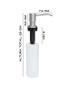 Imagem de Kit Lixeira Embutir 3L + Torre de Tomada + Dosador Inox