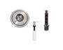 Imagem de Kit Lixeira Embutir 3L + Torre de Tomada + Dosador Inox