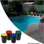 Imagem de Kit Lixeiras Seletivas Com Cores Para Reciclagem 56 Litros