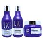 Imagem de Kit Lokenzzi Desamarelador Shampoo + Condicionador + Máscara