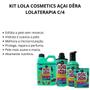 Imagem de Kit Lola Cosmetics Açai Dêra Lolaterapia C/4