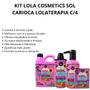 Imagem de Kit Lola Cosmetics Sol Carioca Lolaterapia C/4