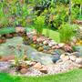 Imagem de Kit Lona Para Lago Ornamental Geomembrana Pead 0,8mm 2x2 + Manta Geotextil Bidim