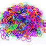 Imagem de Kit Loom Band Pulseira Elásticos Clips S Agulha Régua