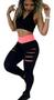 Imagem de Kit Lot 2 Calças Leg Legging Fitnes Roupa De Academia Corrida - Top fitness