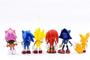 Imagem de Kit Lote De Miniaturas Bonecos Action Figure Sonic 7cm A2
