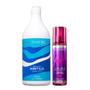 Imagem de Kit Lowell Extrato de Mirtilo Shampoo 1 Litro + Liso Mágico 200ml