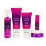 Imagem de Kit Lowell Liso Mágico - Shampoo 240ml + Condicionador 200ml + Máscara 240g + Fluido 200ml + Óleo 30ml