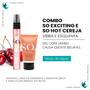 Imagem de Kit Lubrificante So Exciting Jambu + Calda Beijável So Hot Cereja Marasca 30ml Sophie Sensual Feelings