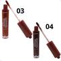 Imagem de Kit Luisance Mauve Chocolate: 4 Lip Gloss Labial Cores 1, 2, 3 e 4