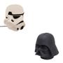 Imagem de Kit Luminárias Abajur Darth Vader e Stormtrooper Star Wars Disney Decoração Presente Geek Nerd