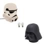 Imagem de Kit Luminárias Darth Vader e Stormtrooper Lâmpada LED Star Wars Decoração Abajur Presente Geek Nerd