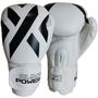 Imagem de Kit Luva Boxe Muay Thai  + Bandagem + Bucal Branco