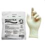 Imagem de Kit Luva Cirúrgica de Látex Estéril N 6 Branco Com Pó 10 Peças Maxitex