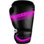 Imagem de Kit Luva de Boxe Muay Thai MMA Line Rosa Bandagem Bucal 10oz