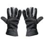 Imagem de Kit Luva de Moto Laranja Antiderrapante + Touca Ninja Balaclava 3 Furos 
