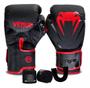 Imagem de Kit Luvas de Boxe Muay Thai New Impact Evo Vermelho, Bandagem e Bucal Venum