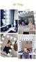 Imagem de Kit Luz Camarim Maquiagem Com 10 Lampadas Led 3 Cores