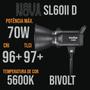 Imagem de Kit Luz Contínua Led Godox Sl60II D Com Softbox Colmeia Montagem Rapida 120cm E Tripé 3m