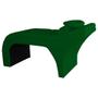 Imagem de Kit Maca e Escada Para Massagem e Estética Suede Verde - LM DECOR