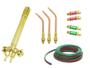 Imagem de Kit Maçarico De Solda Manual Modelo 200 Com 3 Extensões Acetileno + Válvulas Corta Chama + 5m Mangueira Dupla