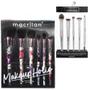 Imagem de Kit Makeupholic  Macrilan ED008 + Kit ED800 com 5 pincéis para maquiagem Luminous