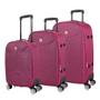 Imagem de Kit Mala de viagem pink PMG Sion Swiss Move