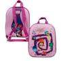 Imagem de Kit Mala Escolar Divertidamente Rodinhas Infantil Mochila P