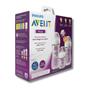 Imagem de Kit mamadeiras petala 3 unid. 125ml, 260ml e 330ml transparente (scd301/07) - avent