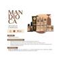 Imagem de Kit Mandioca 1 Leave in 240g 1 Reparador de pontas 35ml