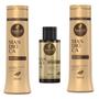 Imagem de Kit Mandioca Haskell Shampoo + Condicionador 300ml + Nectavita 35ml
