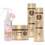 Imagem de Kit Mandioca Shampoo + Cond + Máscara 300ml + Finalizador Obrigatório Lourre 120ml