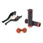 Imagem de Kit Manete Manopla Peso Tampa Honda Cb300 Cb 300 R Cb300r