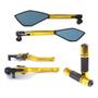 Imagem de Kit Manete Manopla Retrovisor Yzf R3 R-3 Mt03 Mt-03