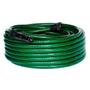 Imagem de Kit Mangueira 10m Verde Lisa  + Conexão Torneira Horta Jardim Irrigação Com Esguicho e Conexão - Famastil